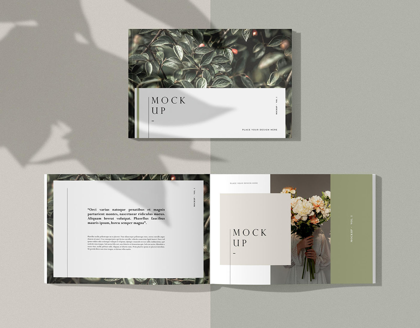 Nature Mockup Magazine 2